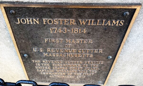 JOHN FOSTER WILLIAMS MEMORIAL PLAQUE