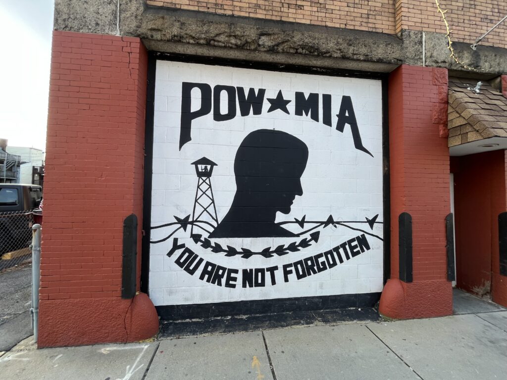 BOSTON POW MIA WAR MEMORIAL MURAL