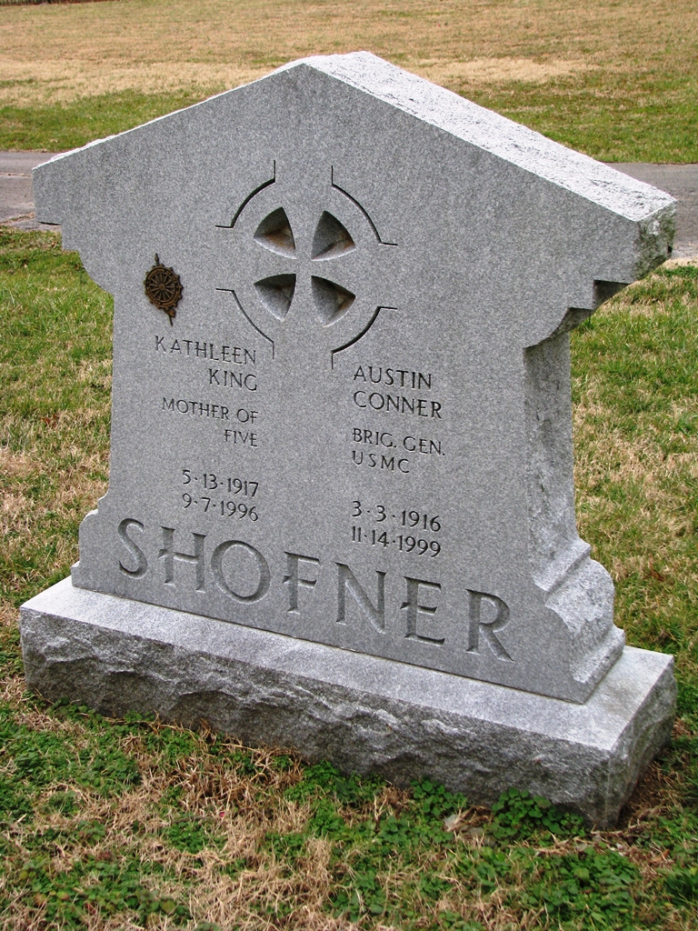 AUSTIN CONNER SHOFNER WAR MEMORIAL CEMETERY STONE