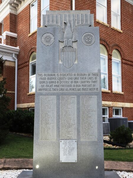 MONROE COUNTY WORLD WAR II SUPREME SACRIFICE MEMORIAL