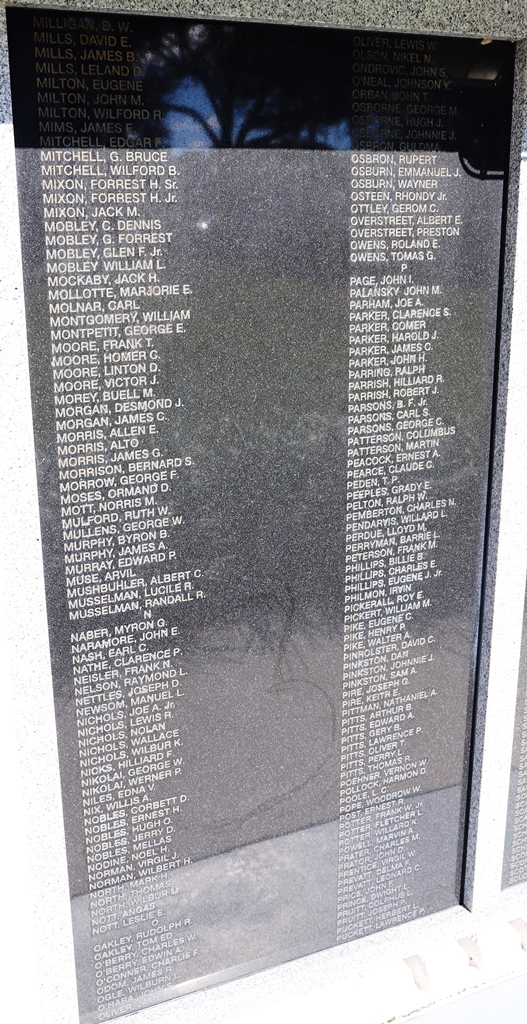 PASCO COUNTY WORLD WAR II MEMORIAL STONE G