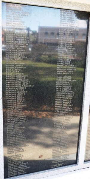 PASCO COUNTY WORLD WAR II MEMORIAL STONE C