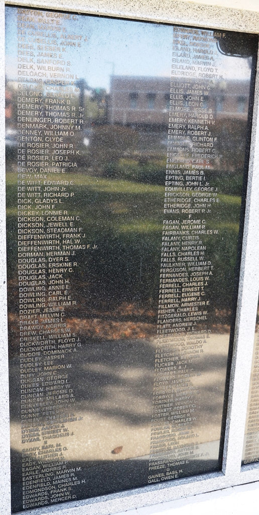 PASCO COUNTY WORLD WAR II MEMORIAL STONE C