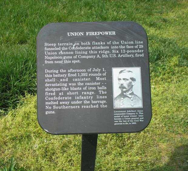 UNION FIREPOWER WAR MEMORIAL PLAQUE