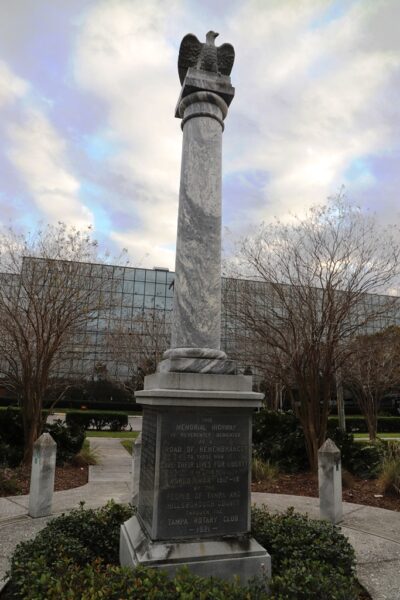 TAMPA AND HILLSBOROUGH COUNTY ROAD OF REMEMBRANCE MEMORIAL