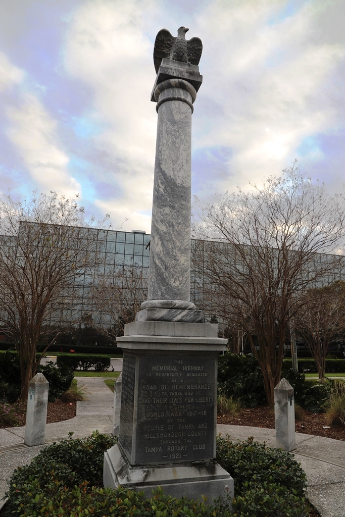 TAMPA AND HILLSBOROUGH COUNTY ROAD OF REMEMBRANCE MEMORIAL