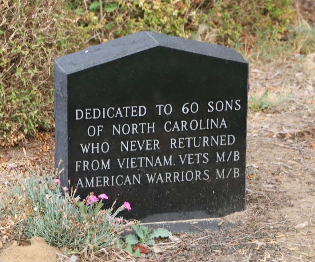 60 SONS OF NORTH CAROLINA WAR MEMORIAL