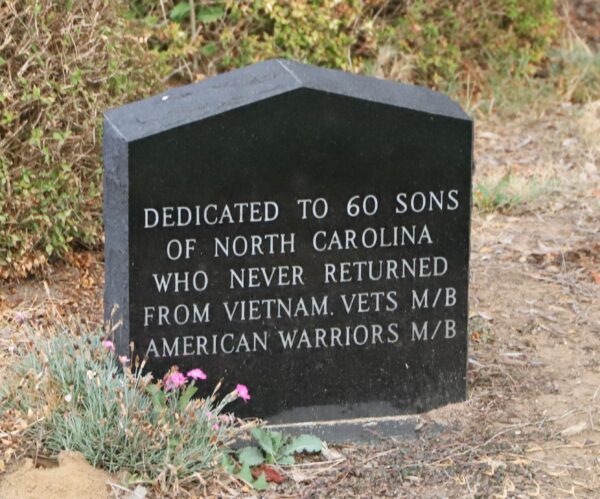 60 SONS OF NORTH CAROLINA WAR MEMORIAL