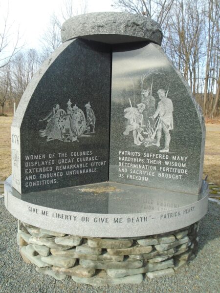 MATAMORAS REVOLUTIONARY WAR MEMORIAL SIDE C