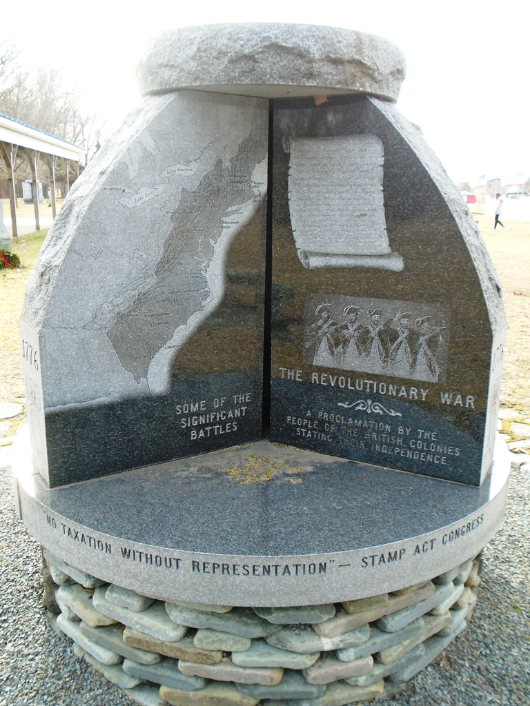 MATAMORAS REVOLUTIONARY WAR MEMORIAL SIDE A