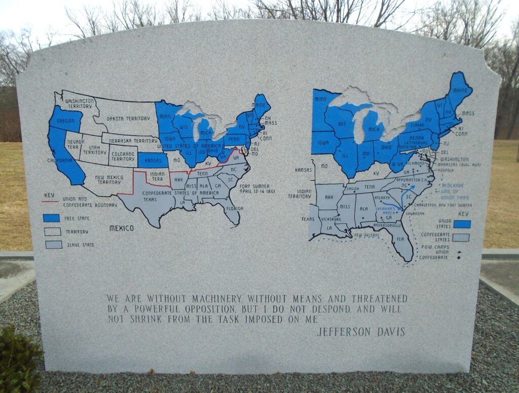MATAMORAS CIVIL WAR MEMORIAL MAP