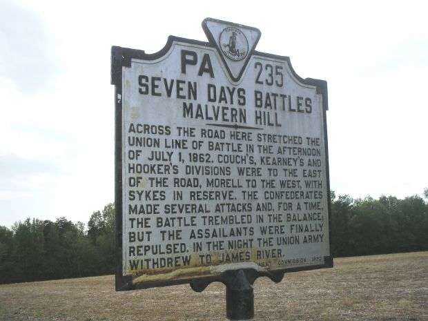 SEVEN DAYS BATTLES WAR MEMORIAL MARKER III