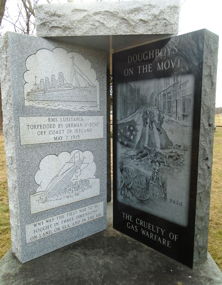 THE GREAT WAR-WWI MEMORIAL SIDE B