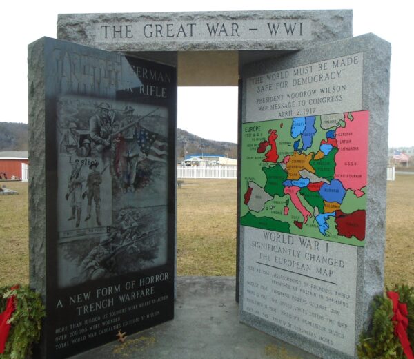 THE GREAT WAR-WWI MEMORIAL SIDE A