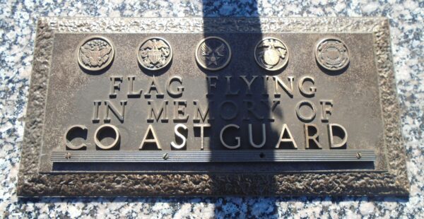 GOLD STAR MOTHERS AND VETERANS MEMORIAL PLAQUE F