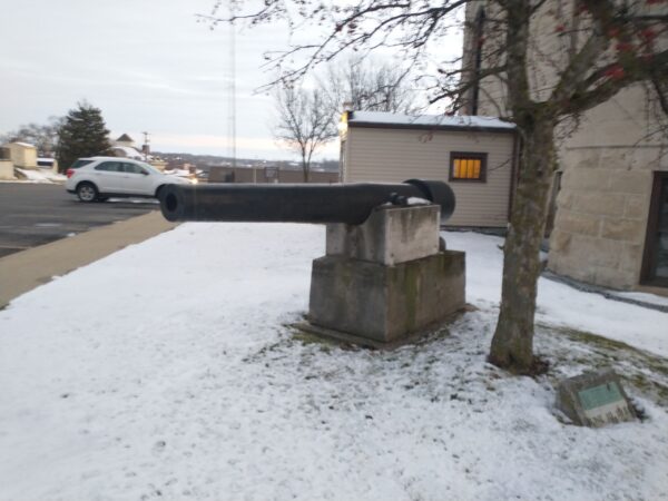 JAMES H. EMMETT WAR MEMORIAL CANNON