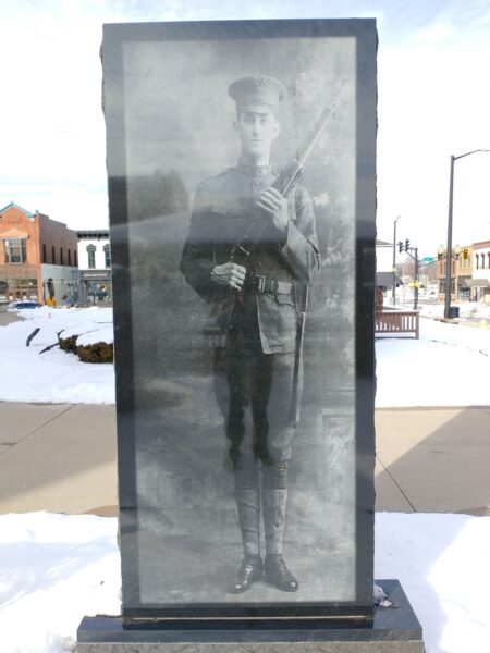 GRANT COUNTY WORLD WAR I CASUALTIES MEMORIAL BACK