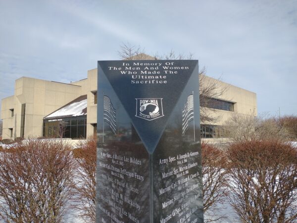 GRANT COUNTY VIETNAM VETERANS MEMORIAL TOP