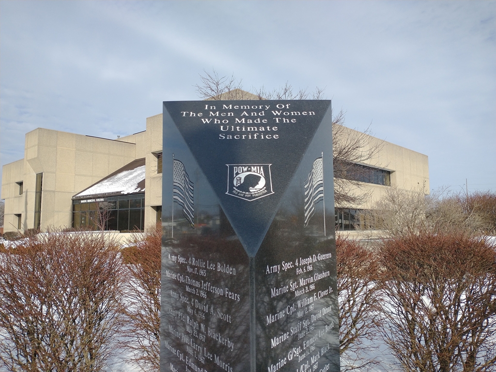 GRANT COUNTY VIETNAM VETERANS MEMORIAL TOP