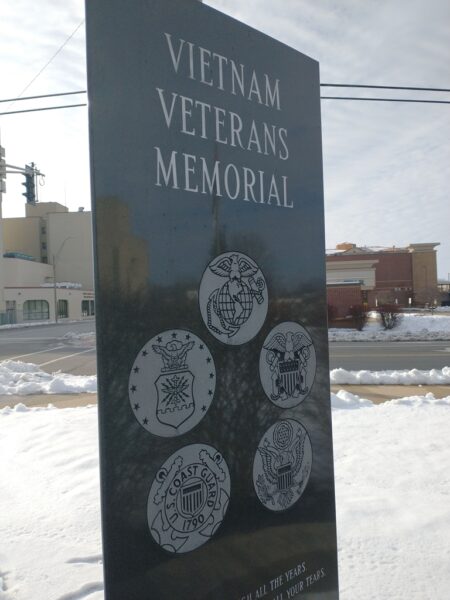 GRANT COUNTY VIETNAM VETERANS MEMORIAL SIDE A