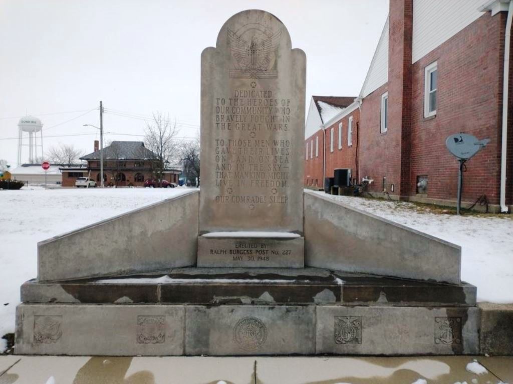 AMERICAN LEGION POST NO. 227 WAR VETERANS MEMORIAL