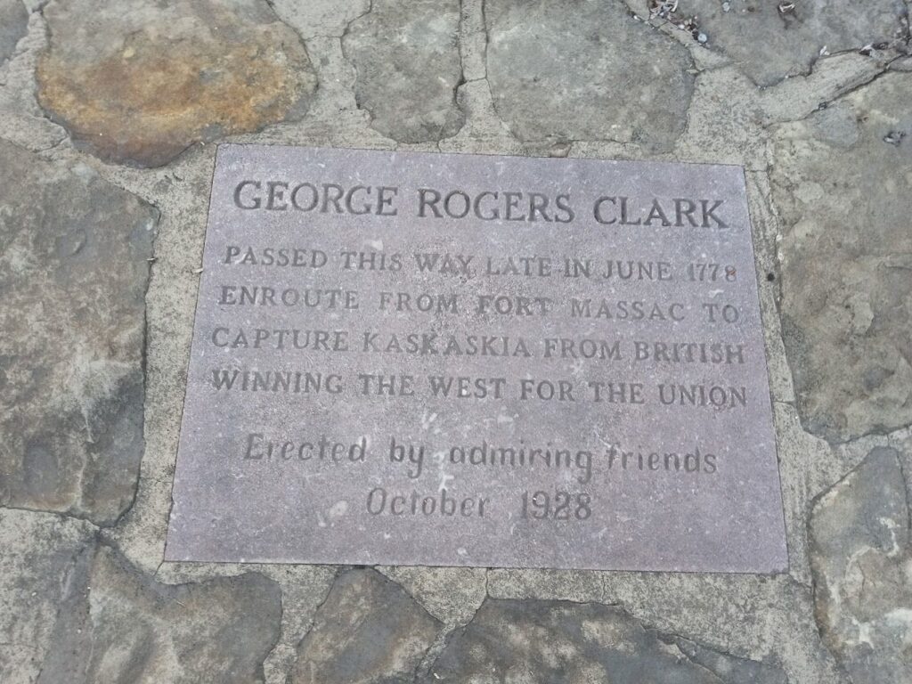 GEORGE ROGERS CLARK REVOLUTIONARY WAR MEMORIAL PAVER