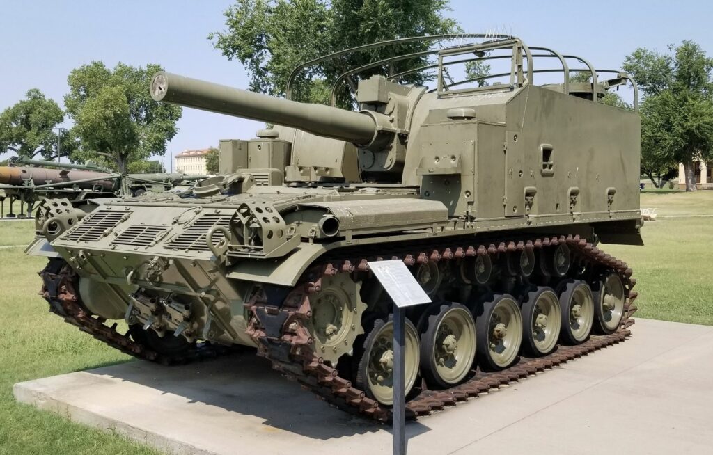U.S. M44A1 155MM SELF-PROPELLED HOWITZER MEMORIAL