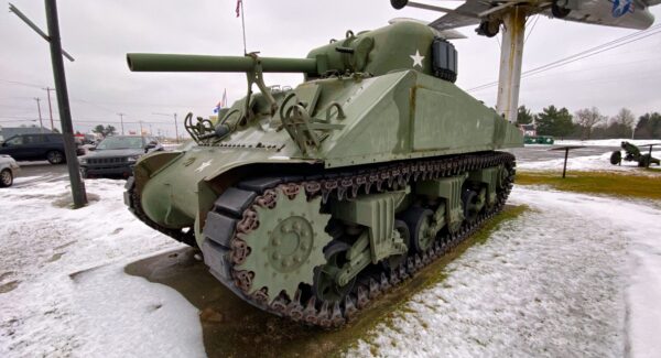 THE M4 SHERMAN TANK MEMORIAL