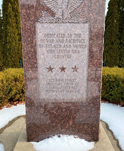 HARBOR BEACH VETERANS MEMORIAL