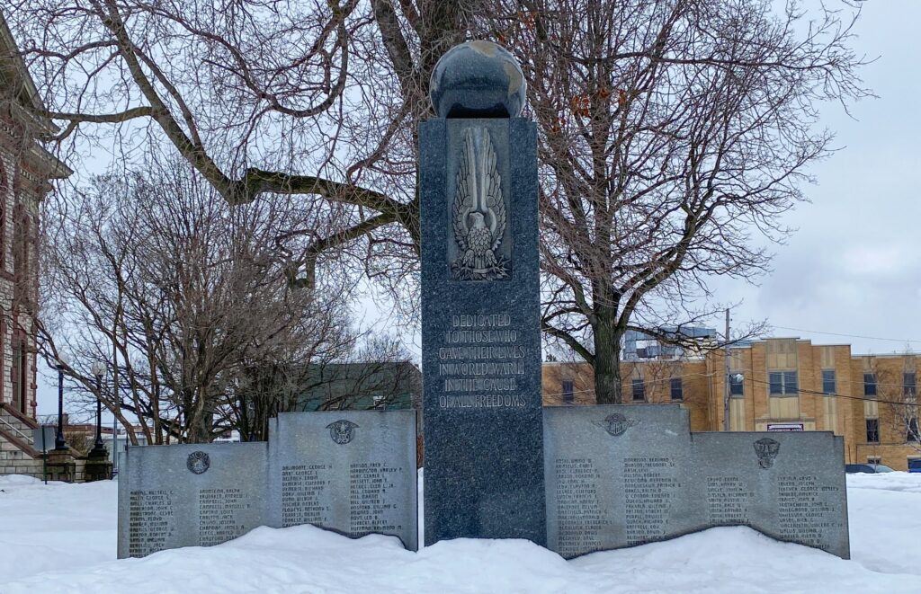 CHIPPEWA COUNTY WORLD WAR II MEMORIAL