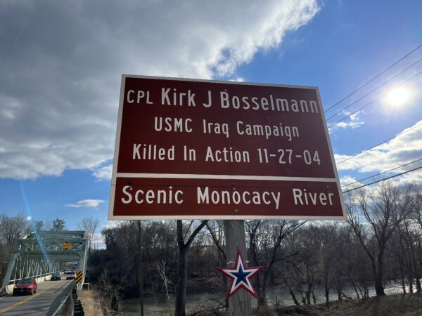 CPL KIRK J BOSSEIMANN WAR MEMORIAL BRIDGE