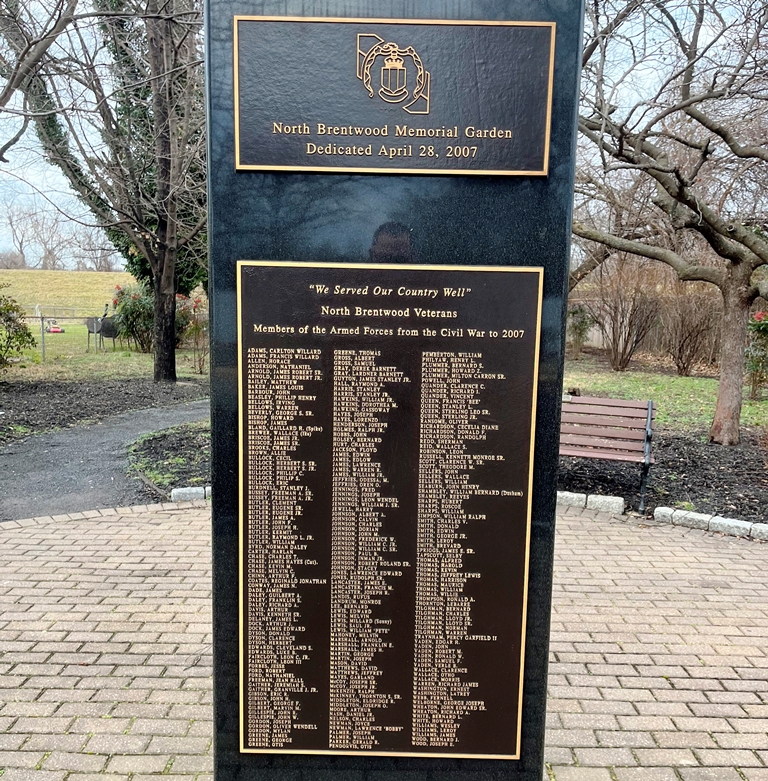 NORTH BRENTWOOD MEMORIAL GARDEN SIDE A