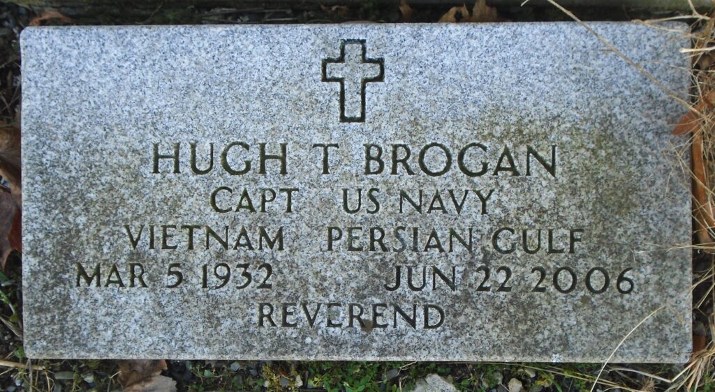 HUGH T BROGAN WAR MEMORIAL TABLET