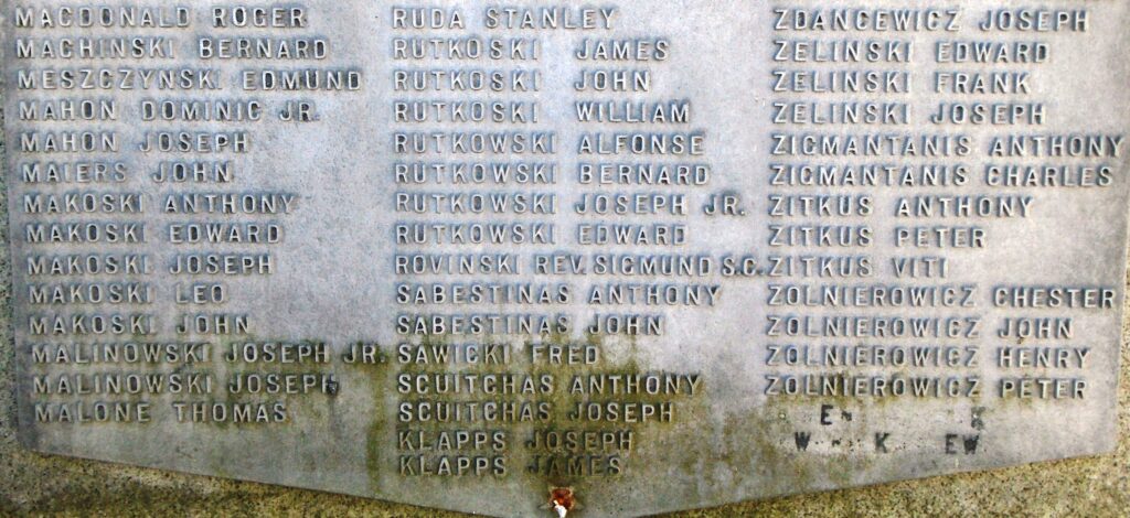 WILKES BARRE WAR MEMORIAL STONE M