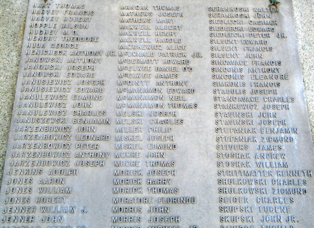 WILKES BARRE WAR MEMORIAL STONE I