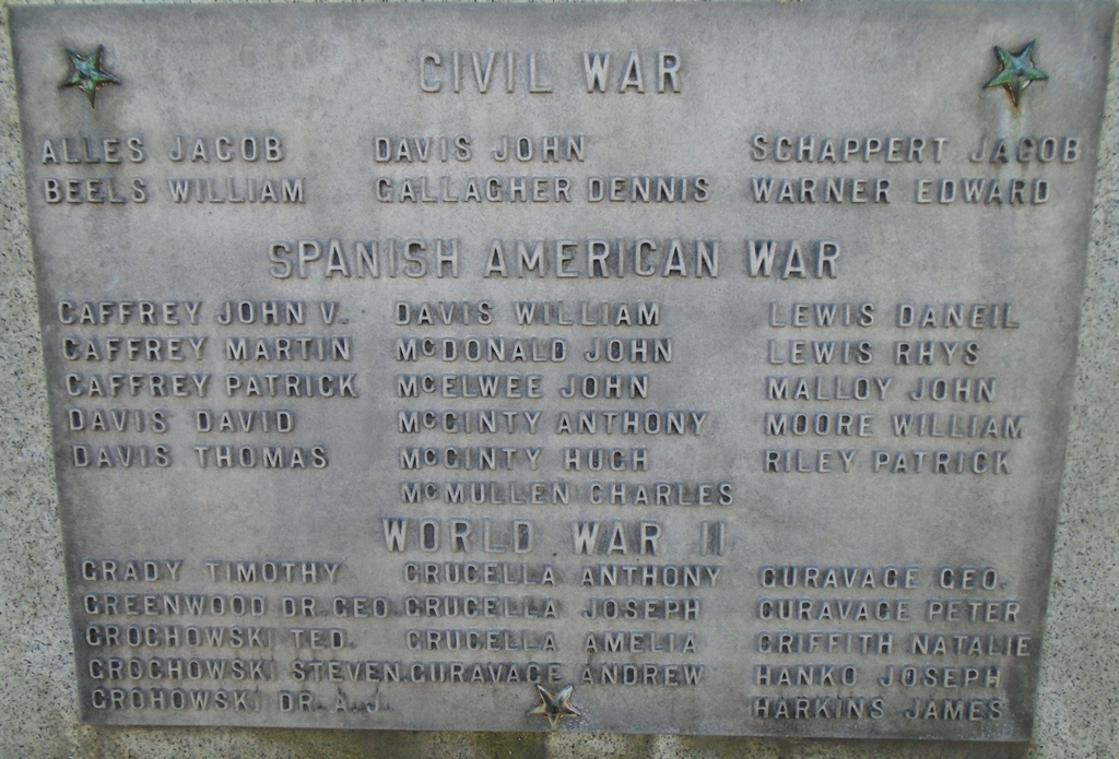 WILKES BARRE WAR MEMORIAL STONE C