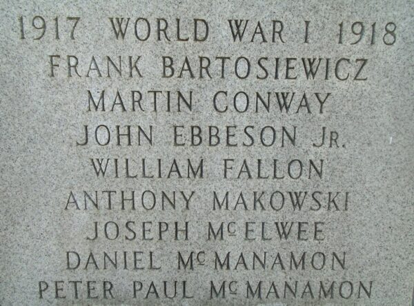 WILKES BARRE WAR MEMORIAL STONE B