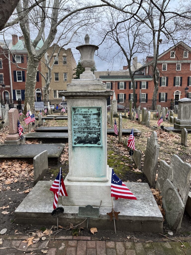 REVOLUTIONARY SOLDIER GENERAL JOHN STEELE MEMORIAL