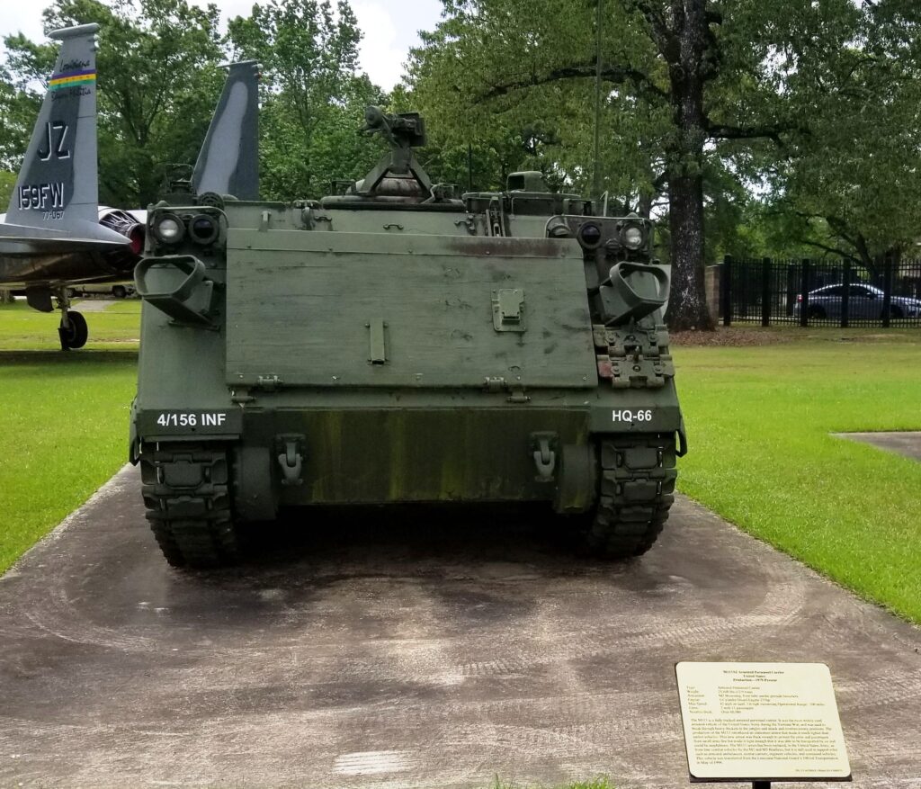 M113A2 ARMORED PERSONNEL CARRIER WAR MEMORIAL