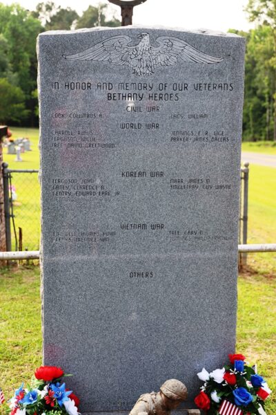 IN HONOR AND MEMORY OF OUR VETEANS MEMORIAL