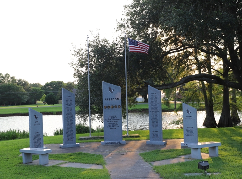 COTTONPORT VETERANS MEMORIAL WALL