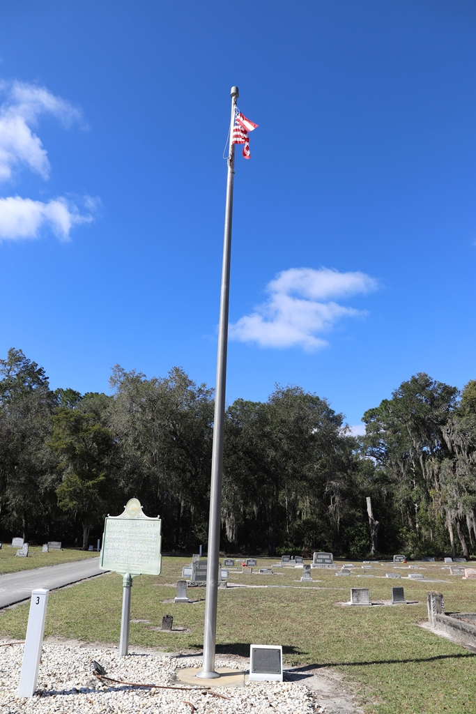 ZEPHYRHILLS ALL MEMBERS ARMED FORCES MEMORIAL FLAGPOLE