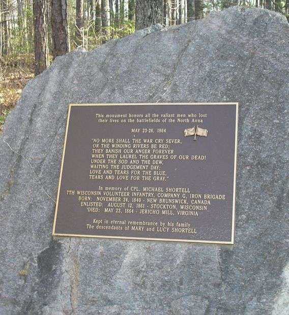 CPL. MICHAEL SHORTELL EAR MEMORIAL