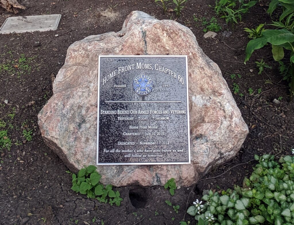 HOME FRONT MOMS, CHAPTER 60 MEMORIAL