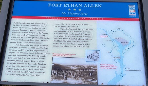 FORT ETHAN ALLEN WAR MEMORIAL PANEL