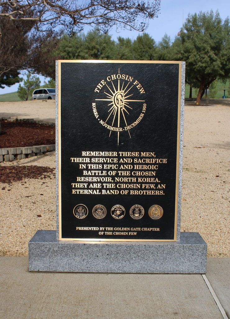 GUSTINE THE CHOSIN FEW WAR MEMORIAL