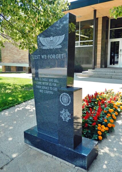 DAY COUNTY “LEST WE FORGET” MEMORIAL BACK