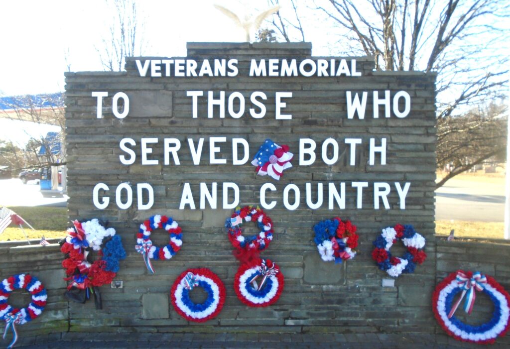 NEW WINDSOR VETERANS MEMORIAL CLOSE-UP