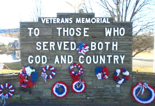 NEW WINDSOR VETERANS MEMORIAL CLOSE-UP