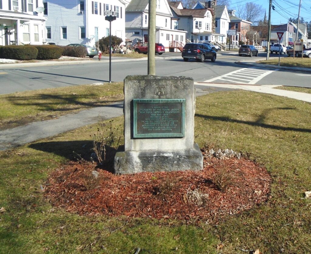 TENTH LEGION NEW YORK VETERANS VOLUNTEERS MEMORIAL